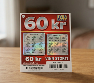 En 60 kr skraplott för Sveashops tävling om premium sömnprodukter.